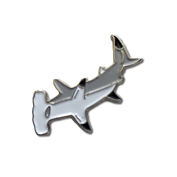 Hammer Head Shark Pin Badge - PATCHERS Pin Badge