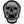 Load image into Gallery viewer, Hear No Evil Skull Patch - PATCHERS Iron on Patch