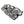 Load image into Gallery viewer, Heard Saw Said Nothing Skulls Patch - PATCHERS Iron on Patch