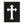 Load image into Gallery viewer, Jesus Cross Black White Patch - PATCHERS Iron on Patch
