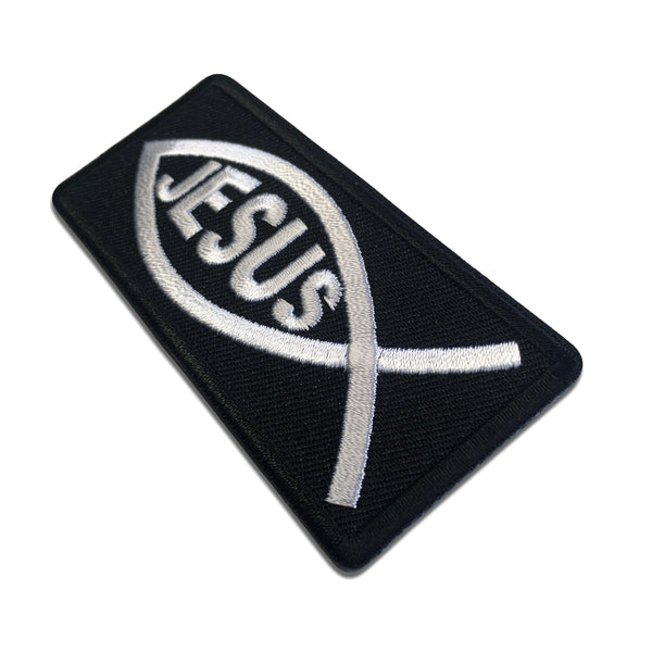 Jesus Fish Sign Patch - PATCHERS Iron on Patch
