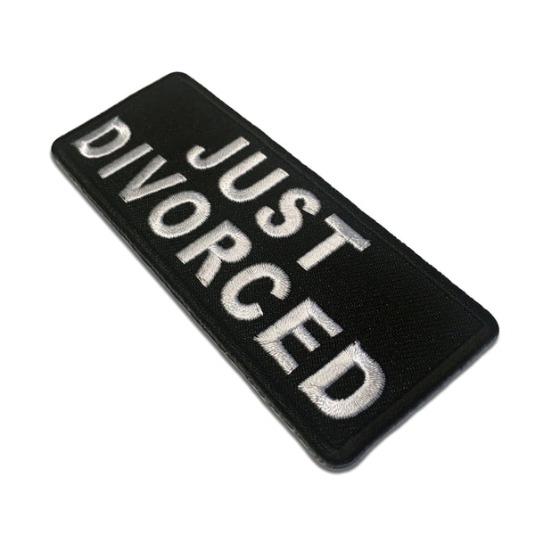 Just Divorced Patch - PATCHERS Iron on Patch