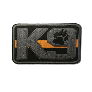 K-9 Thin Orange Line Search & Rescue Dog Patch - PATCHERS Iron on Patch