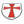 Load image into Gallery viewer, Knights Templar Shield Red Cross Patch - PATCHERS Iron on Patch
