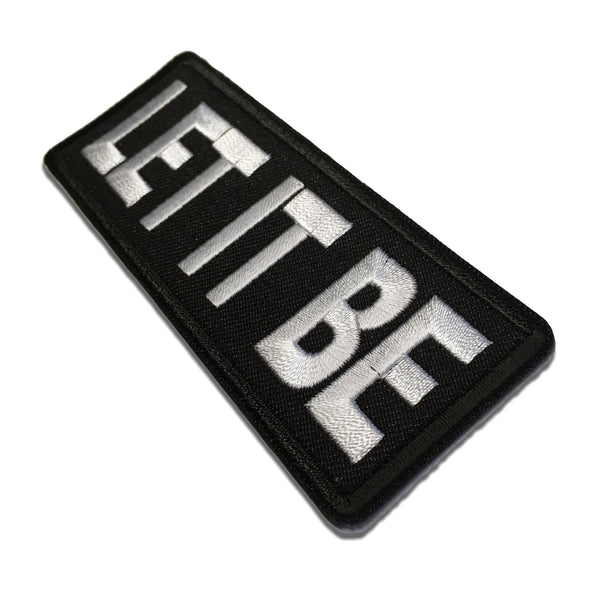 Let It Be Patch - PATCHERS Iron on Patch