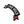 Load image into Gallery viewer, Lone Wolf US Flag Rocker Patch - PATCHERS Iron on Patch