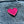 Load image into Gallery viewer, Pink Heart Pin Badge - PATCHERS Pin Badge