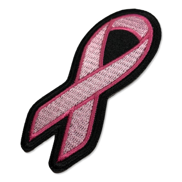 Pink Ribbon Patch - PATCHERS Iron on Patch