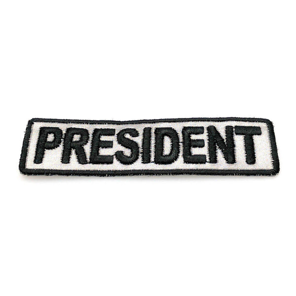 President Reflective Patch - PATCHERS Iron on Patch