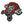 Load image into Gallery viewer, Psychobilly Skull and Wrenches Patch - PATCHERS Iron on Patch