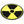 Load image into Gallery viewer, Radioactive Radiation Hazard Symbol Patch - PATCHERS Iron on Patch