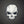 Load image into Gallery viewer, Reflective Cracked Skull Patch - PATCHERS Iron on Patch