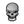 Load image into Gallery viewer, Reflective Skull With Teeth Patch - PATCHERS Iron on Patch