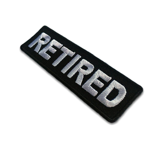 Retired Patch - PATCHERS Iron on Patch