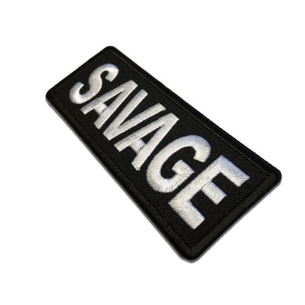 Savage Patch - PATCHERS Iron on Patch