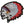 Load image into Gallery viewer, Screaming Indian Skull Head Dress Patch - PATCHERS Iron on Patch