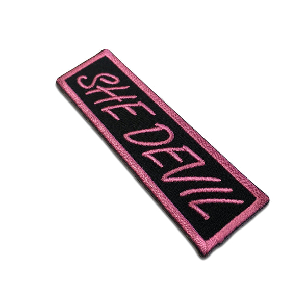 She Devil Patch - PATCHERS Iron on Patch