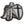 Load image into Gallery viewer, Small Black & White Crusader Knight Patch - PATCHERS Iron on Patch