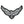 Load image into Gallery viewer, Small Black White Eagle Patch - PATCHERS Iron on Patch