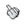 Load image into Gallery viewer, Small Middle Finger Black & White Patch - PATCHERS Iron on Patch