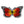 Load image into Gallery viewer, Small Orange Red Butterfly Patch - PATCHERS Iron on Patch