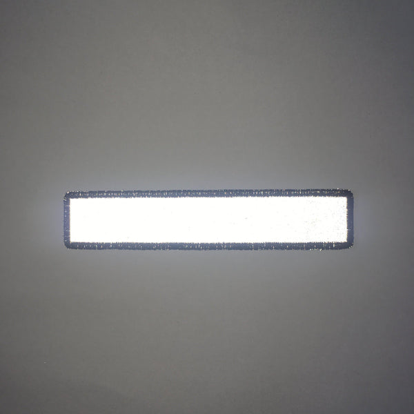 Small Reflective 5" Strip Patch - PATCHERS Iron on Patch