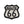 Load image into Gallery viewer, Small Route 66 Black on White Patch - PATCHERS Iron on Patch