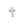 Load image into Gallery viewer, Small White Cross Pin Badge - PATCHERS Pin Badge