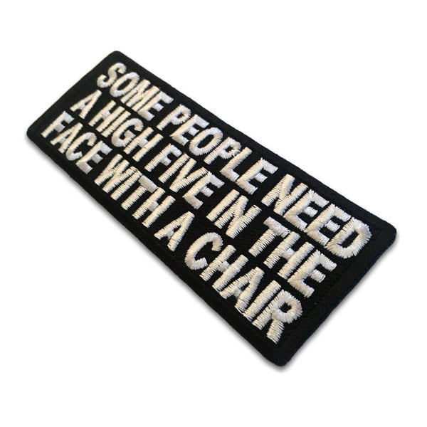 Some People Need A High Five Patch - PATCHERS Iron on Patch
