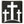 Load image into Gallery viewer, Three Crosses White Black Patch - PATCHERS Iron on Patch