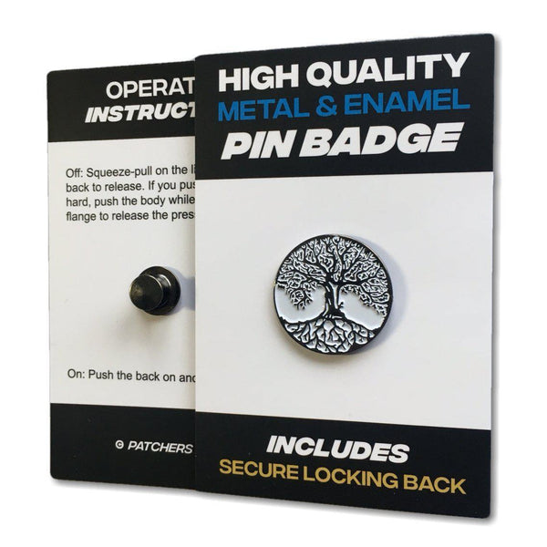 Tree of Life Pin Badge - PATCHERS Pin Badge