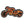 Load image into Gallery viewer, Triker, Orange & White on Black Patch - PATCHERS Iron on Patch