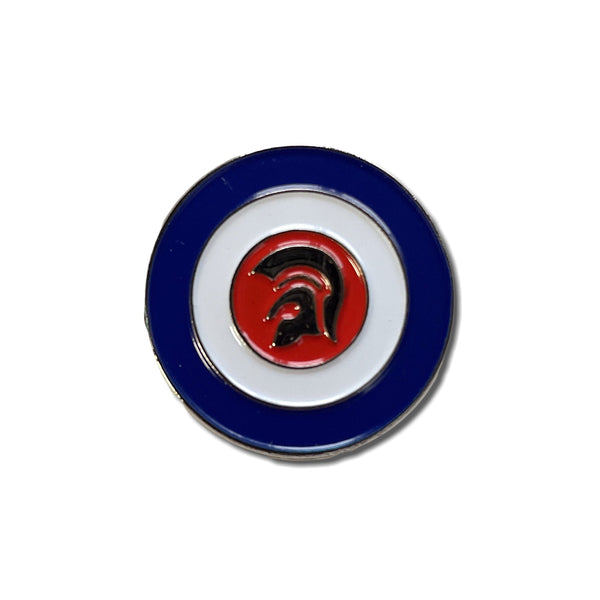 Trojan Roundel Pin Badge - PATCHERS Pin Badge