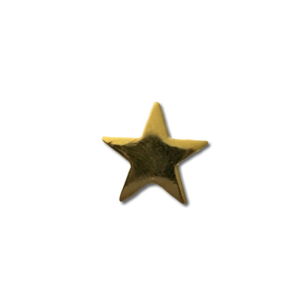 Very Small Gold Plated Star Pin Badge - PATCHERS Pin Badge