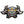 Load image into Gallery viewer, Viking Skull with Axes and Horn Patch - PATCHERS Iron on Patch