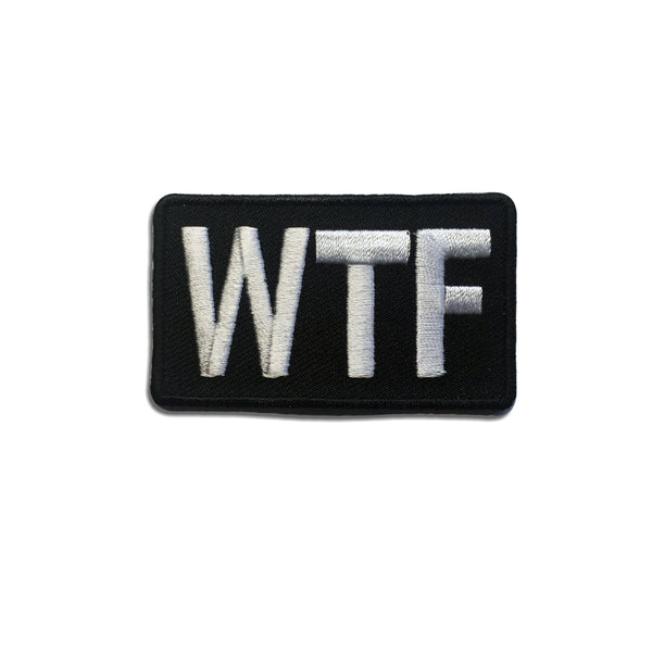 WTF Patch - PATCHERS Iron on Patch