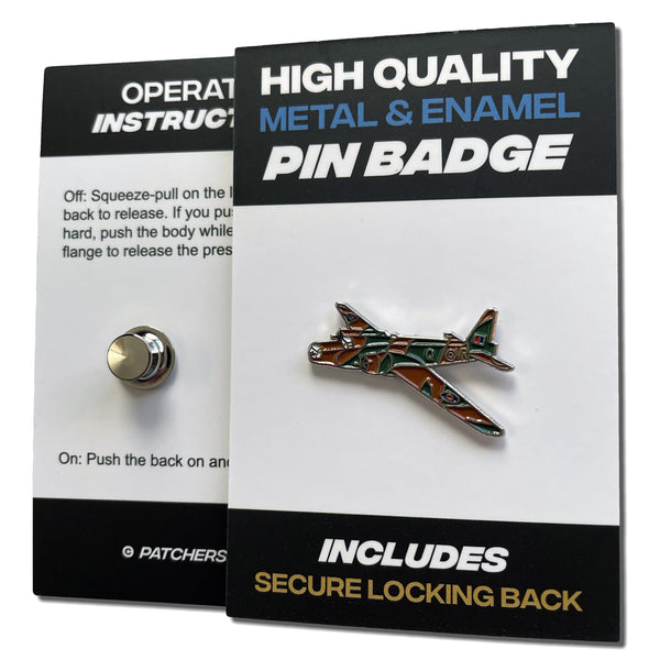 Wellington Bomber Plane Pin Badge - PATCHERS Pin Badge