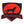 Load image into Gallery viewer, Wolfpack Howling Wolf Black Red Patch - PATCHERS Iron on Patch