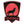 Load image into Gallery viewer, Wolfpack Howling Wolf Black Red Patch - PATCHERS Iron on Patch