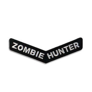 Zombie Hunter Stripe Patch - PATCHERS Iron on Patch