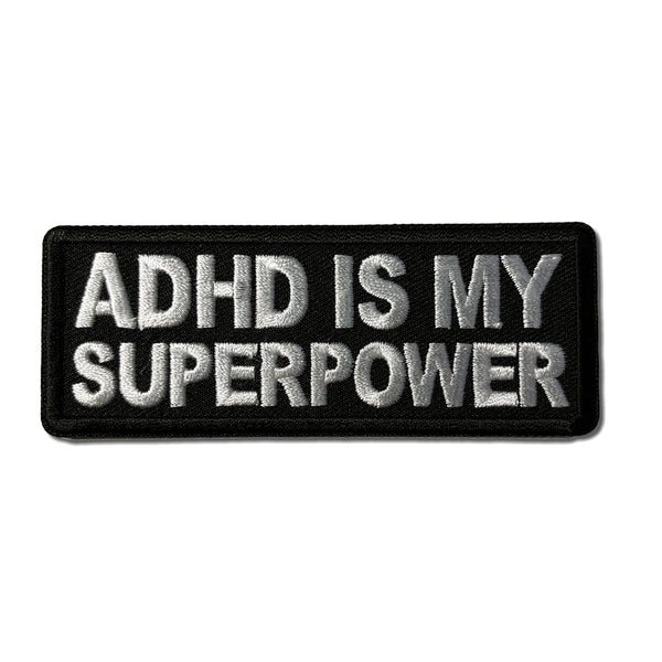 ADHD is My Superpower Patch - PATCHERS Iron on Patch