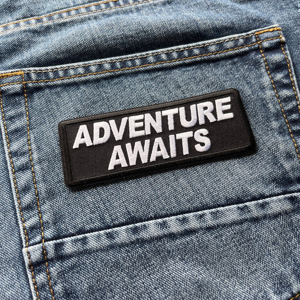 Adventure Awaits Patch - PATCHERS Iron on Patch