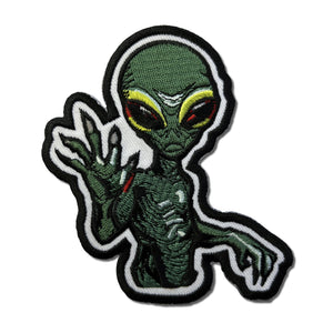 Alien High Five Patch - PATCHERS Iron on Patch