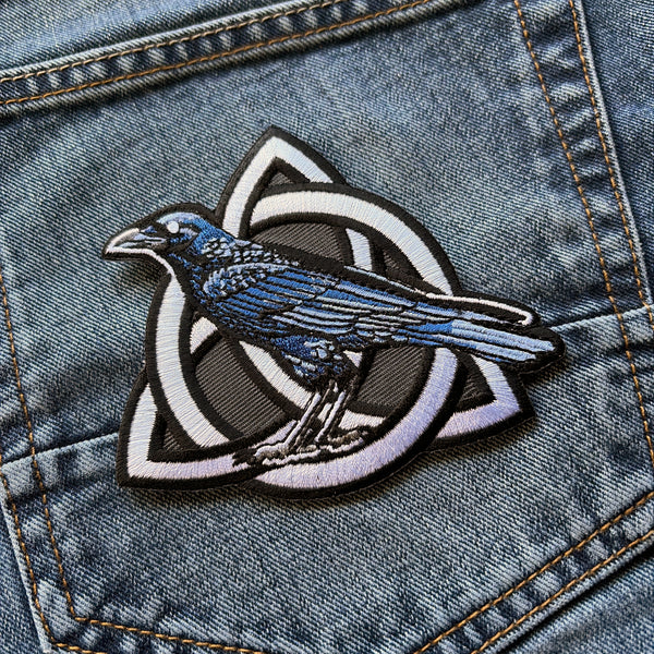 Celtic Crow Patch