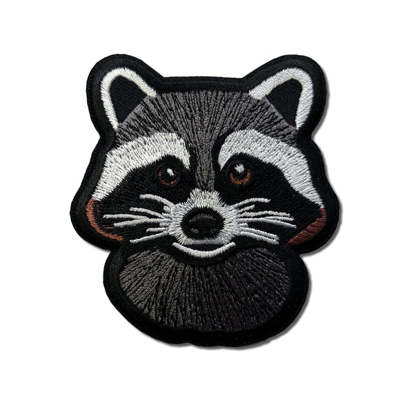 Cheeky Raccoon Patch - PATCHERS Iron on Patch
