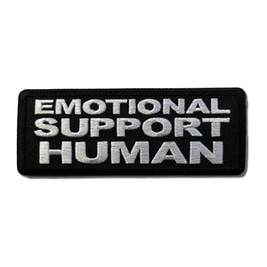 Emotional Support Human Patch - PATCHERS Iron on Patch