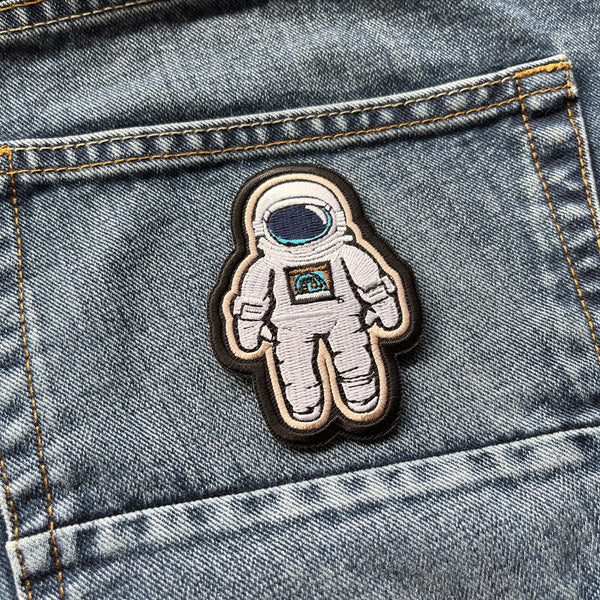 Floating Astronaut Patch - PATCHERS Iron on Patch