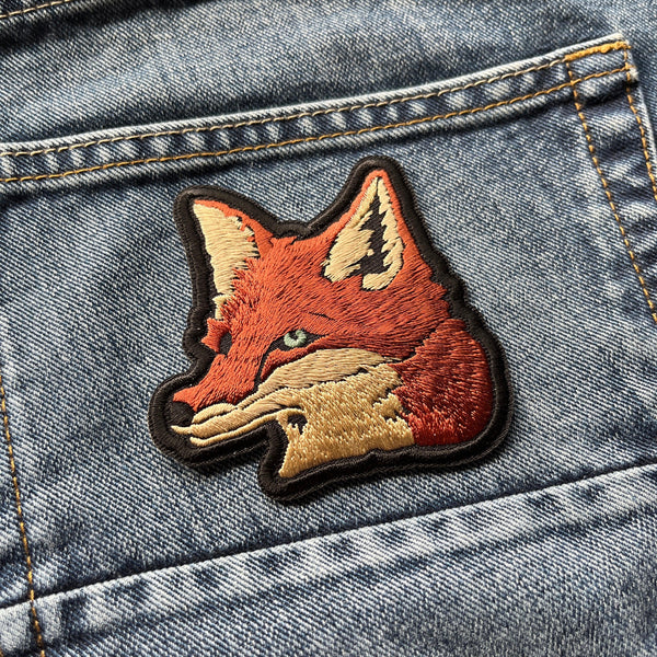 Fox Head Patch - PATCHERS Iron on Patch