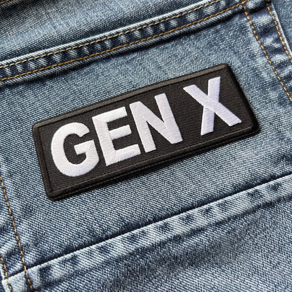 Gen X Patch - PATCHERS Iron on Patch