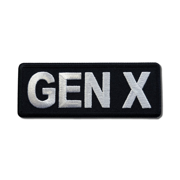 Gen X Patch - PATCHERS Iron on Patch